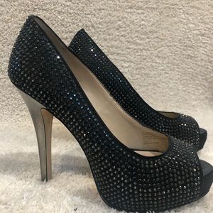Black Sequin I.N.C Heels